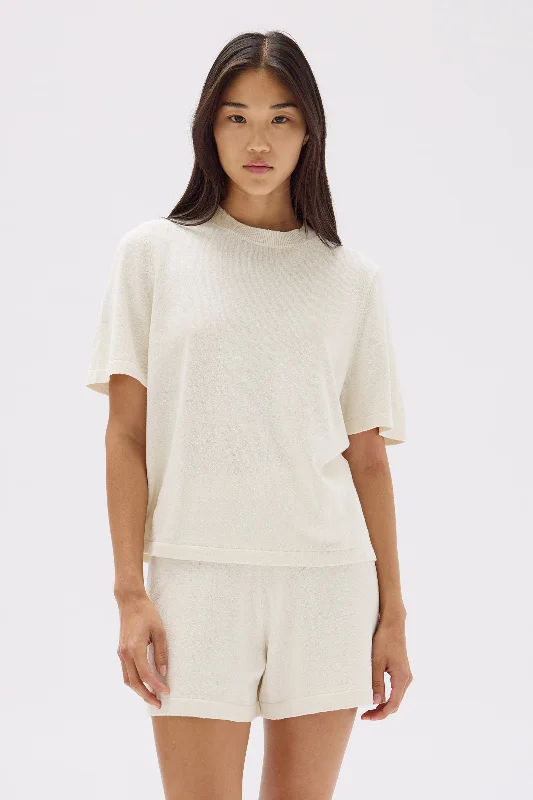 June Silk Knit Tee