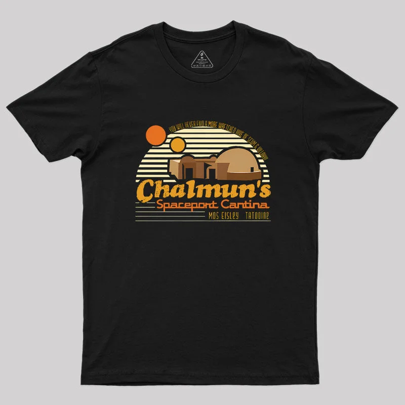 Chalmun's Spaceport Cantina Geek T-Shirt