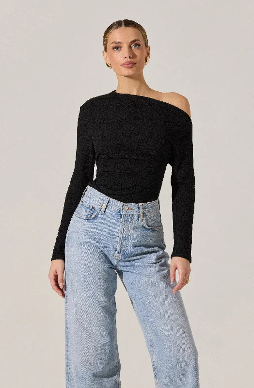 Textured Off Shoulder Top