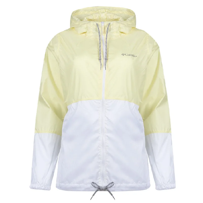 Columbia Womens Flash Forward Windbreaker Jacket Endive / White