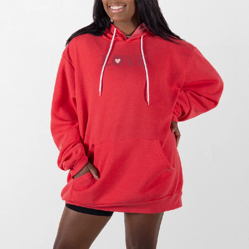 Red Love Giant Hoodie