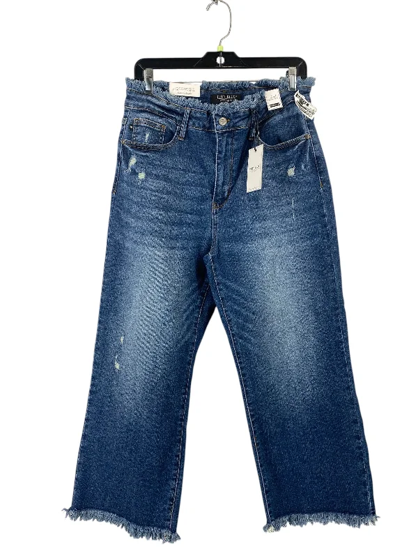 Jeans Straight By Judy Blue In Blue Denim