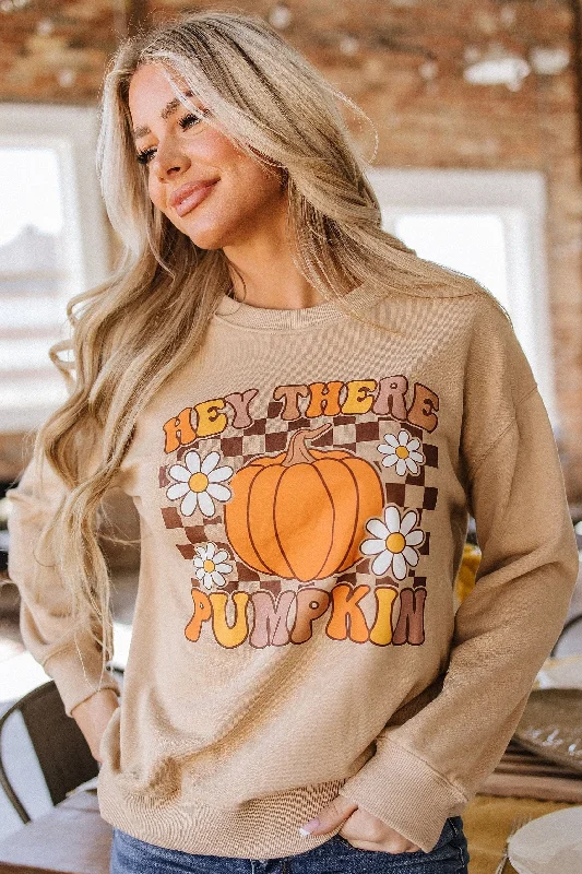 SALE - Hey There Pumpkin Graphic Sweatshirt | S-2XL