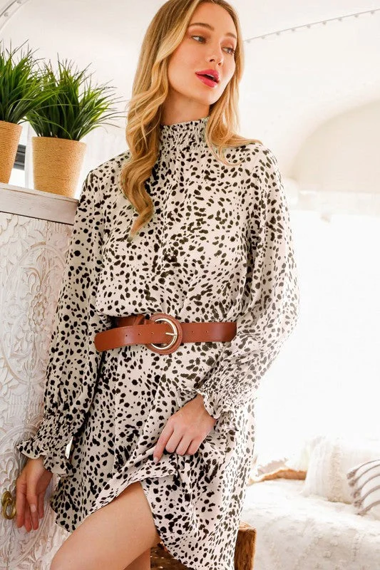 Animal Print Dress