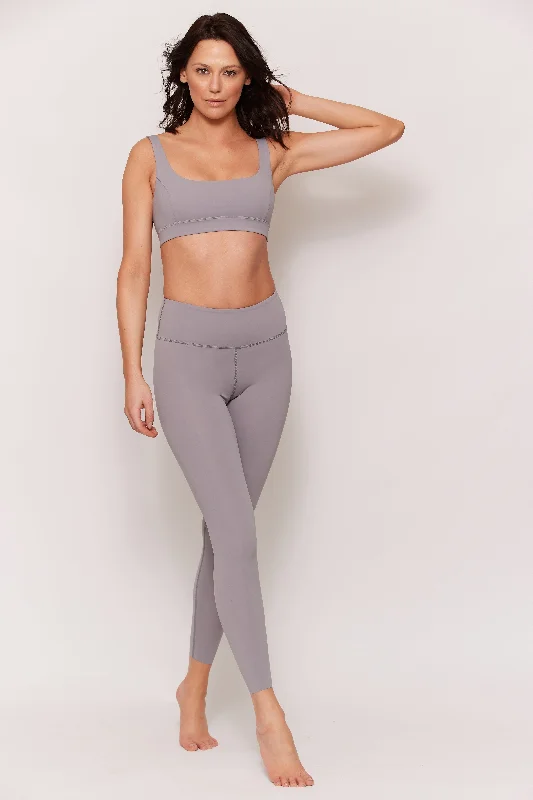 Desire - Full Length Legging (Air Fabric) Cloudy Grey