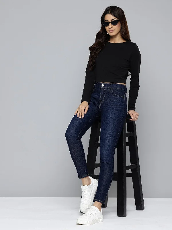 Women's Mid Rise 710 Super Skinny Fit Jeans