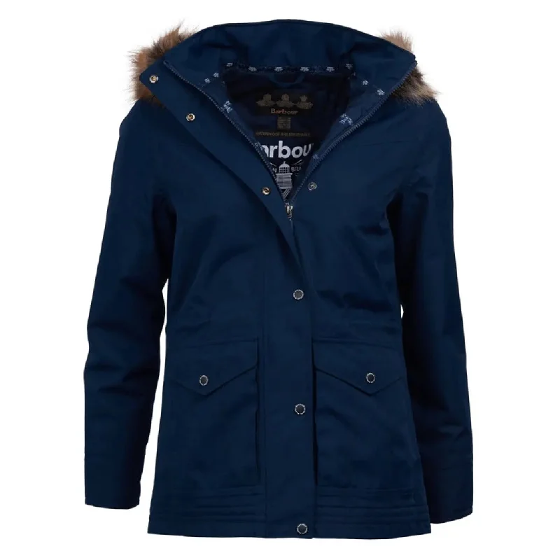 Barbour Womens Abalone Jacket Navy / Navy