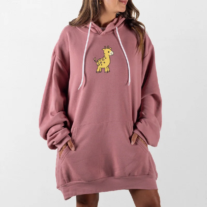 Baby Giraffe Giant Hoodie