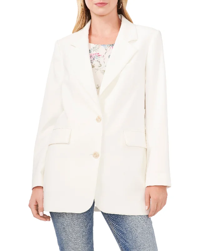 Notch-Lapel Blazer