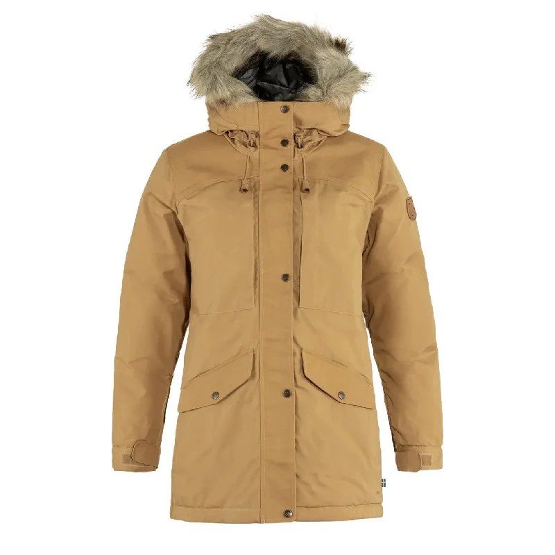 Fjallraven Womens Singi Down Jacket Buckwheat Brown