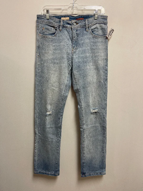 Jeans Skinny By Pilcro In Blue Denim, Size: 8