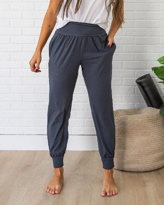 NEW! Yoga Joggers - Charcoal