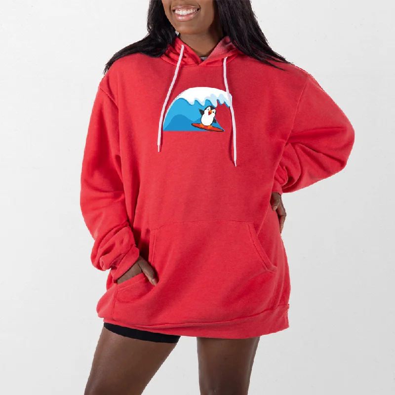 Surf Penguin Giant Hoodie