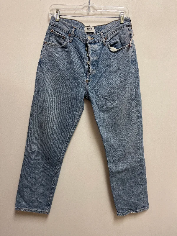 Jeans Designer By Agolde In Blue Denim, Size: 8