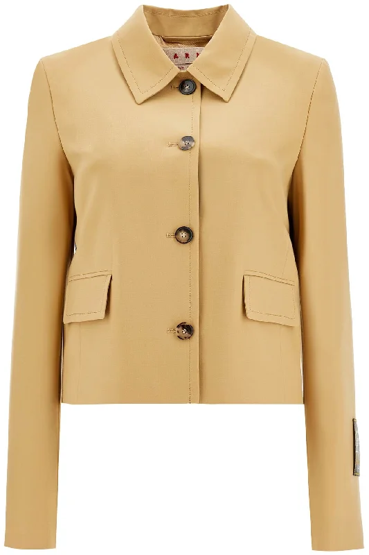 Marni Women's Short Wool Blend Jacket