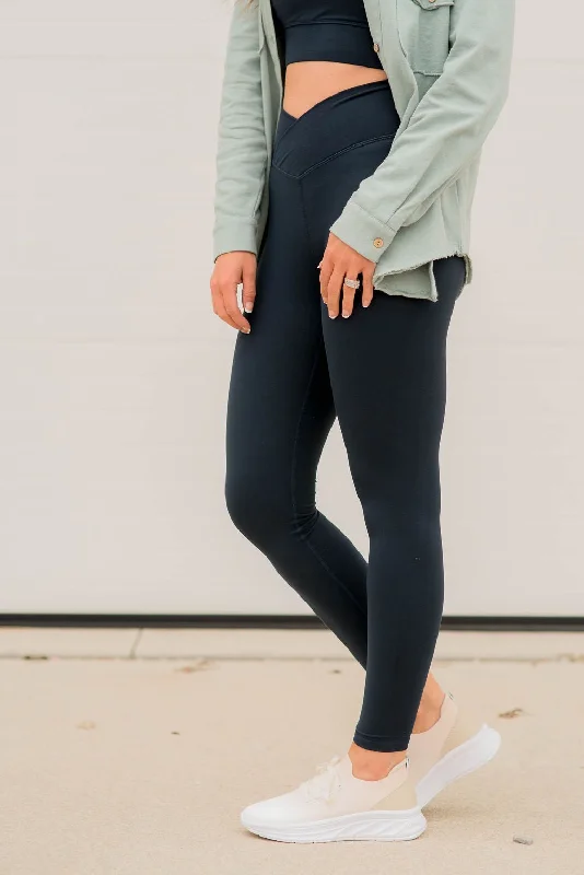 Criss Cross Waist Leggings