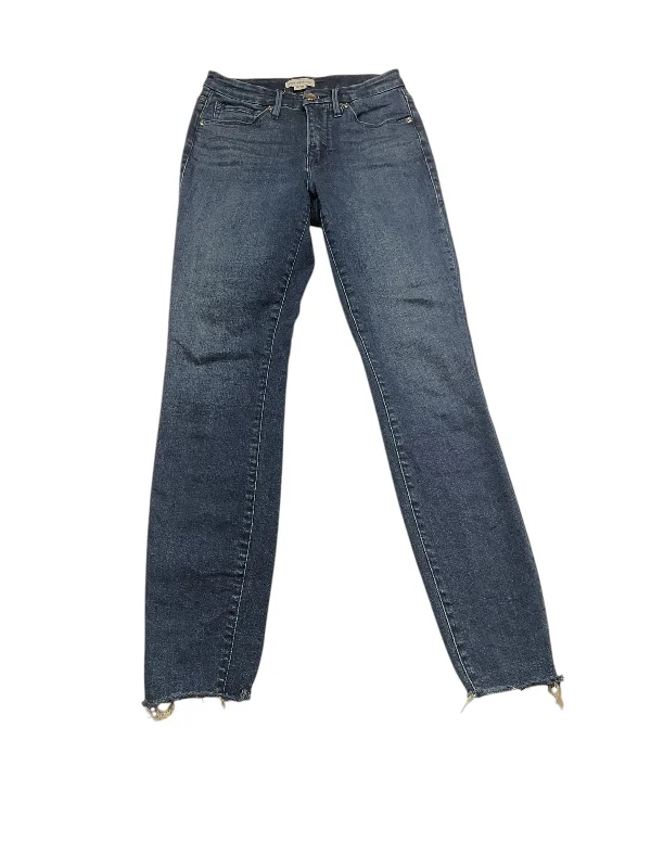 Jeans Skinny By Good American In Blue Denim, Size: 2