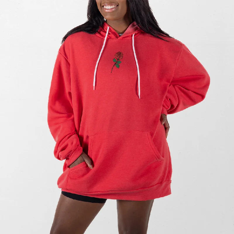 Red Rose Giant Hoodie