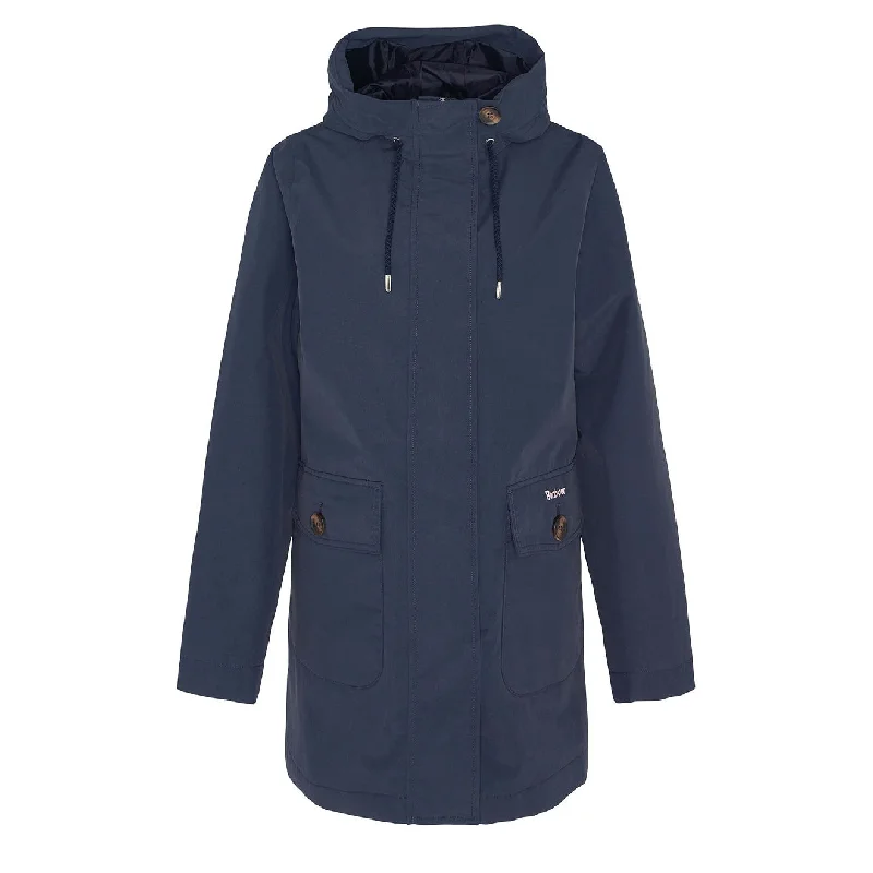 Barbour Womens Lansdowne Waterproof Jacket Dark Navy