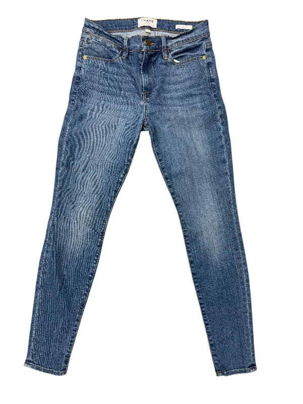 Jeans Designer By Frame In Blue Denim, Size: 2