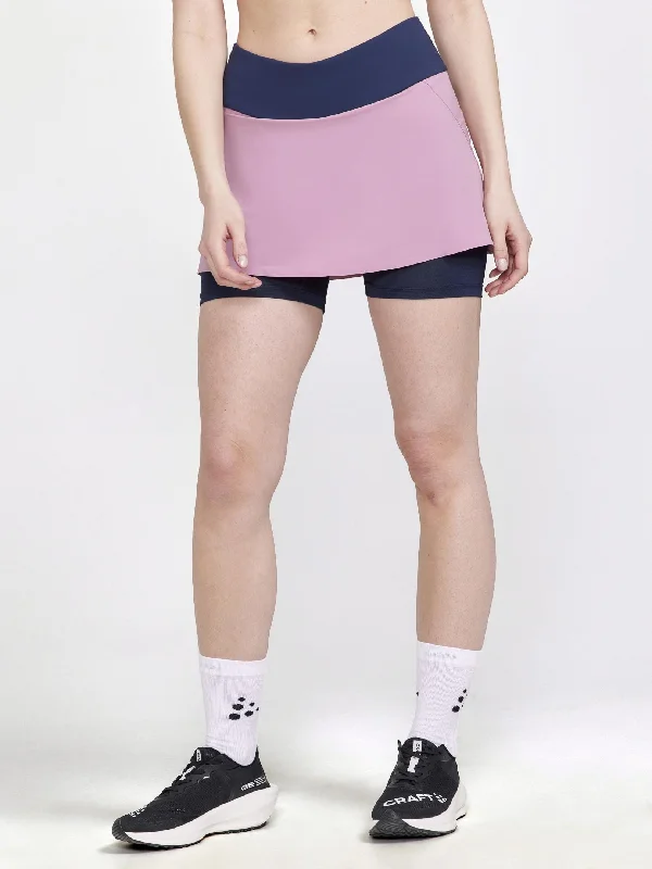 WOMEN'S PRO HYPERVENT 2IN1 RUNNING SKIRT