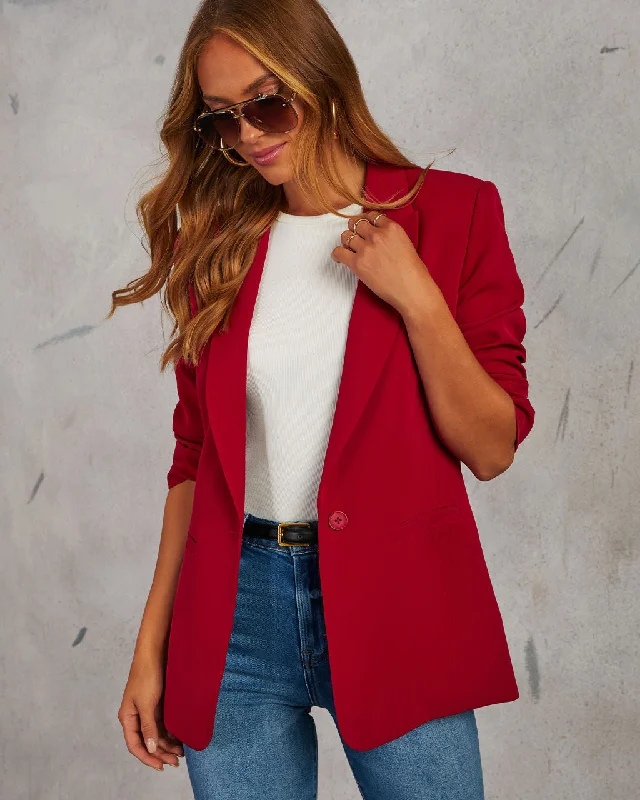 Standards Pocketed Blazer