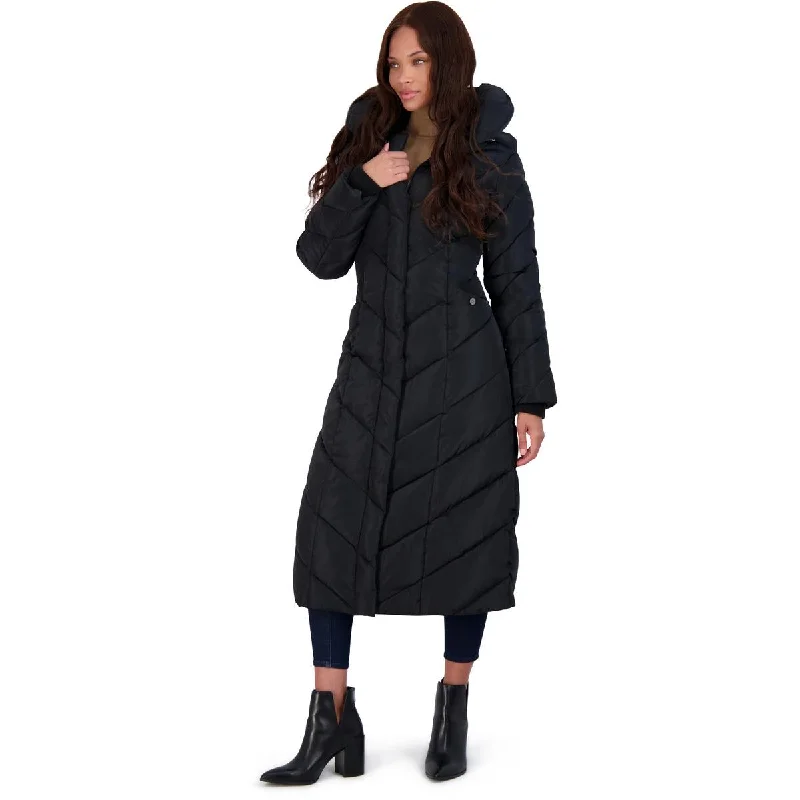 Steve Madden Women's Long Maxi Winter Puffer Coat