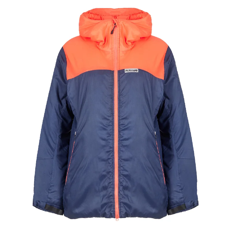 Paramo Womens Torres Alturo Jacket Midnight / Hot Coral