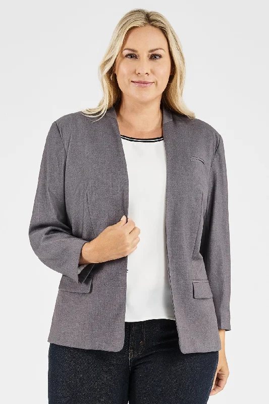 Ladies' Greta Jacket - Empire Grey