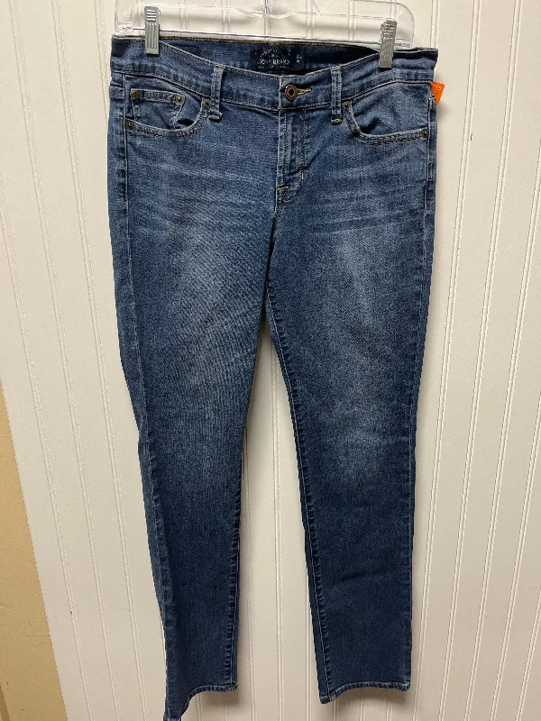 Jeans Straight By Lucky Brand In Blue Denim, Size: 6